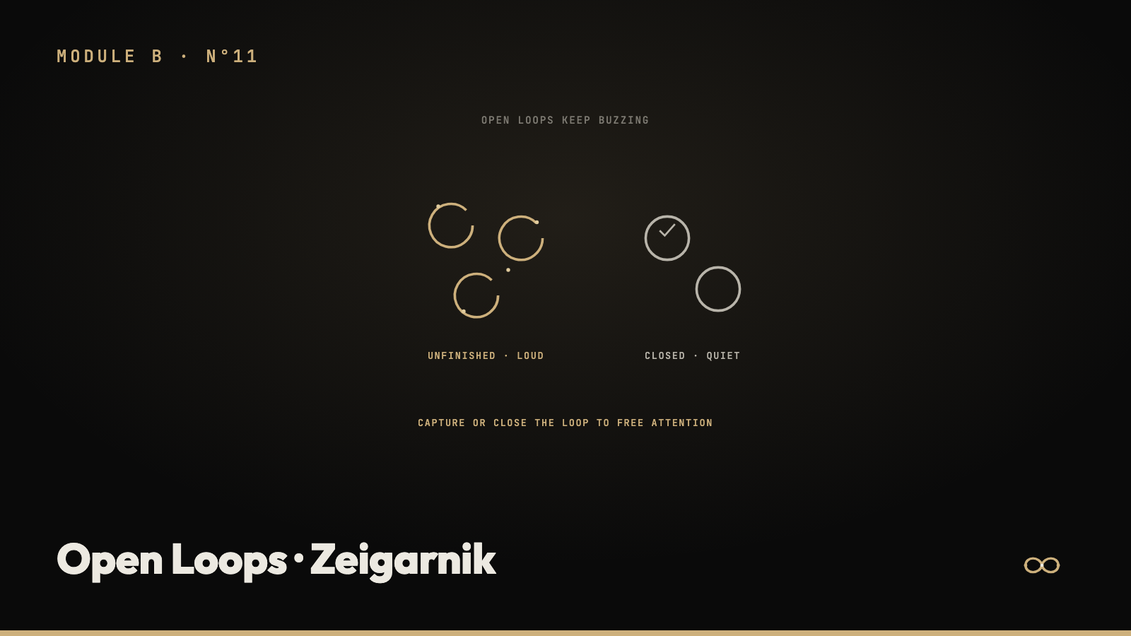 Open-Loop / Zeigarnik Effect