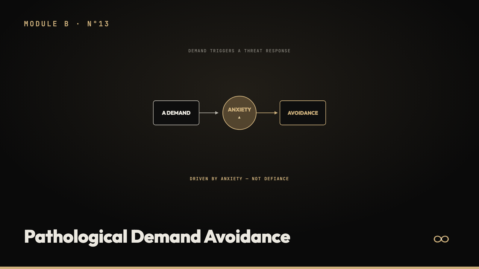 PDA (Pathological Demand Avoidance)